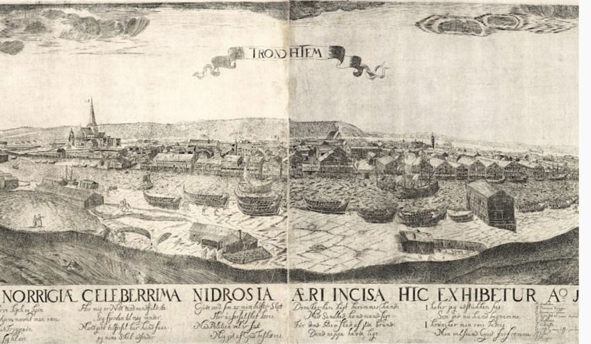 En digital vandring i gamle Trondheim